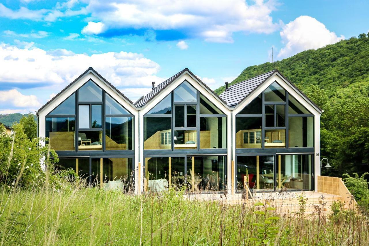 Premium Design Ferienhaeuser Mosel Chalets Pommern Extérieur photo
